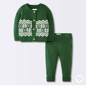 Cloud Island Fair Isle Sweater SET